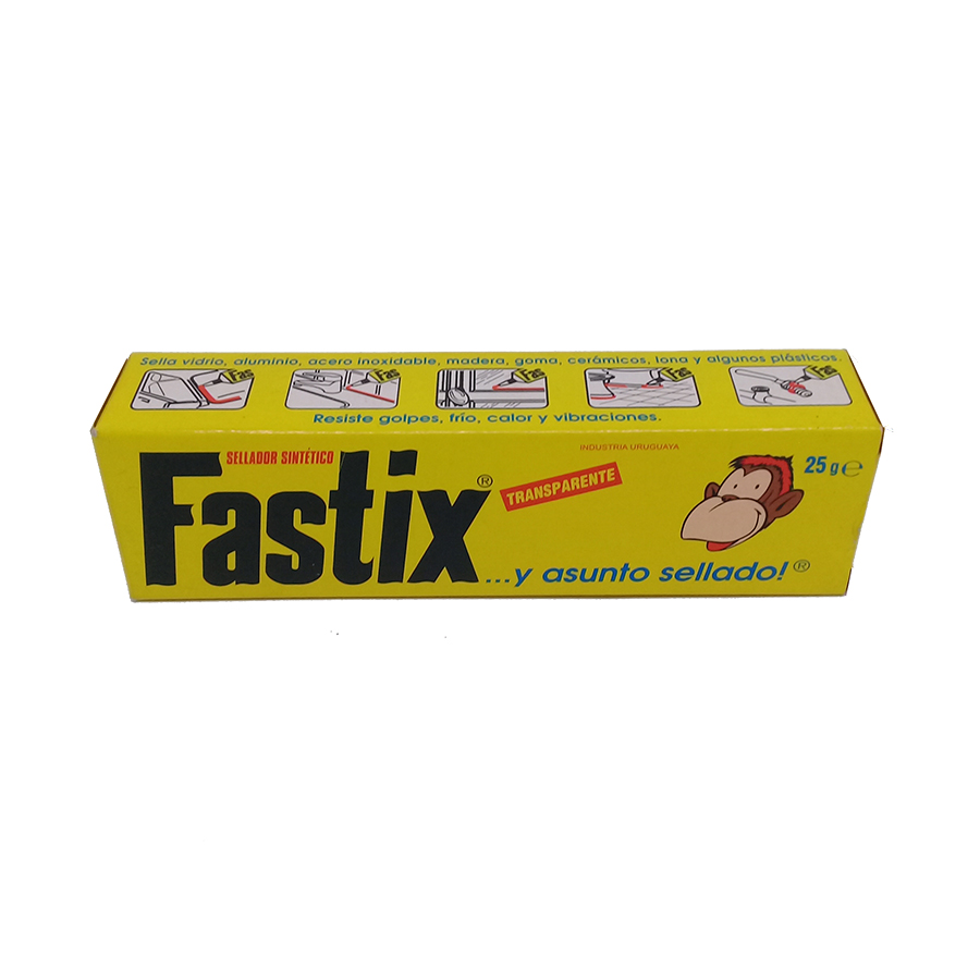 Sellador Sintético Fastix Transparente 25 Gr